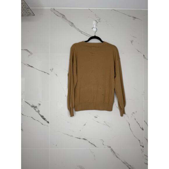 NWT ANRABESS Womens Sweater Knit Pullover Neutral Capsule Minimalist Size L - Picture 5 of 8